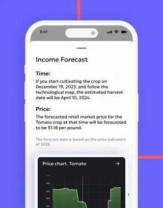 Forecast revenue based on market data.