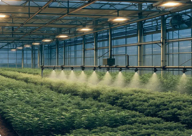 Полив в Gros.farm