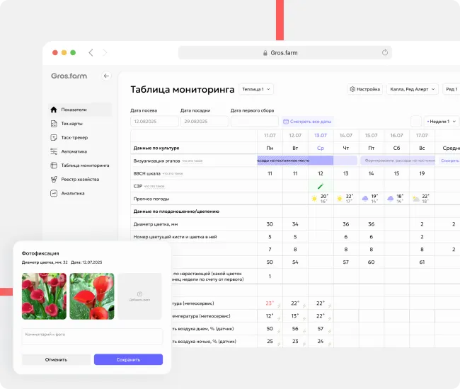 Экспорт и анализ данных
